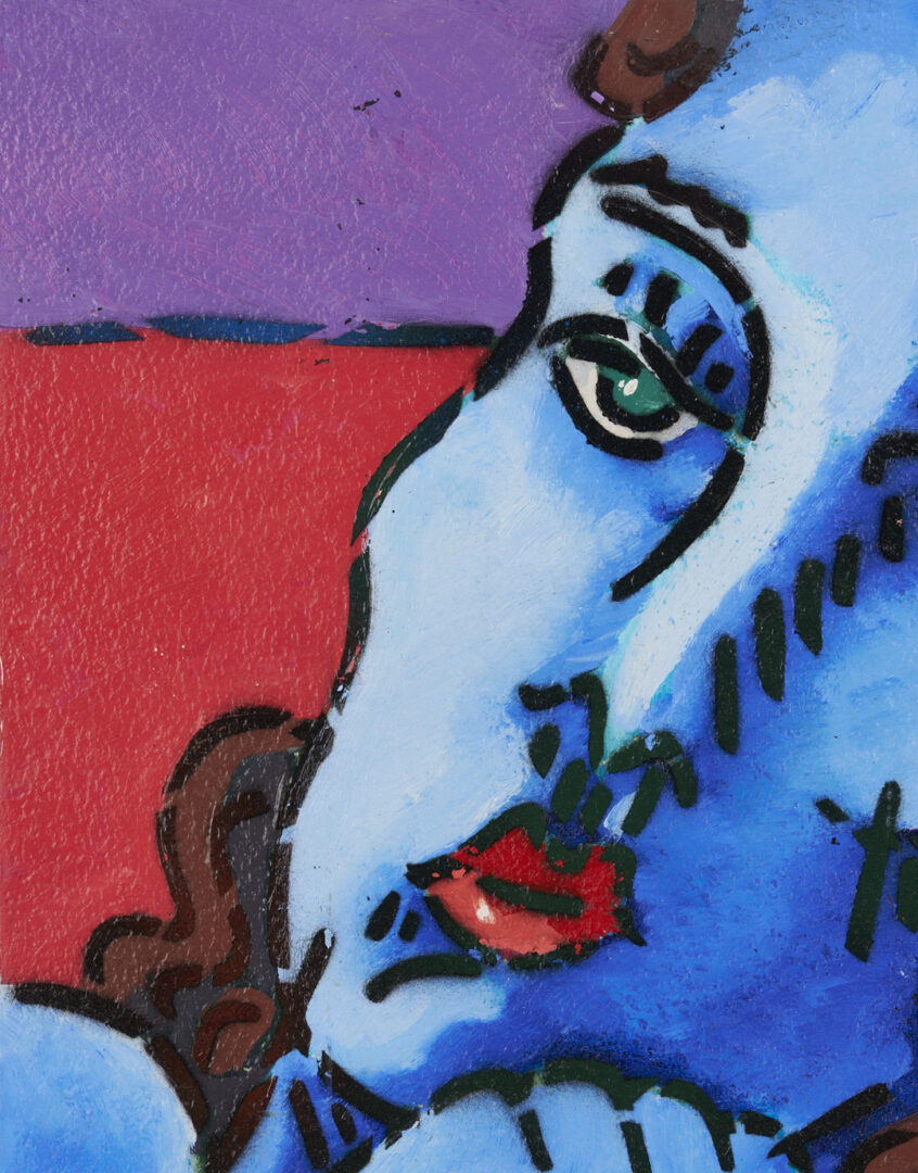 Lot 1023: Paul Harmon diptych, Madame Bovary