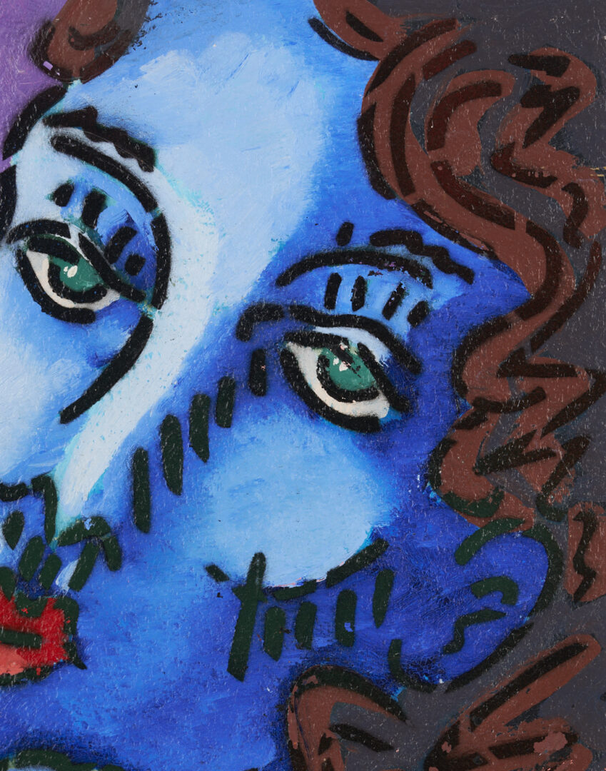 Lot 1023: Paul Harmon diptych, Madame Bovary