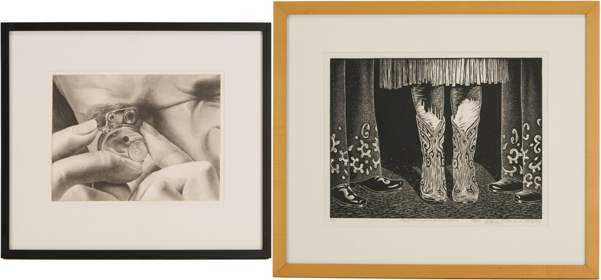 Lot 1025: 2 Marilyn Murphy Prints, Nashville Artist