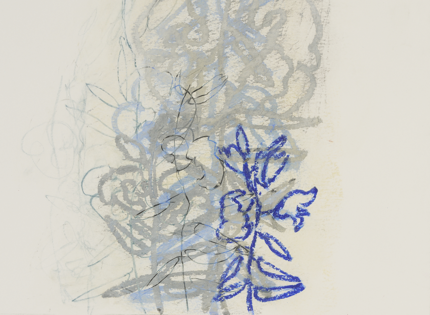 Lot 1028: 2 Rocio Rodriguez Pastel Botanical Drawings