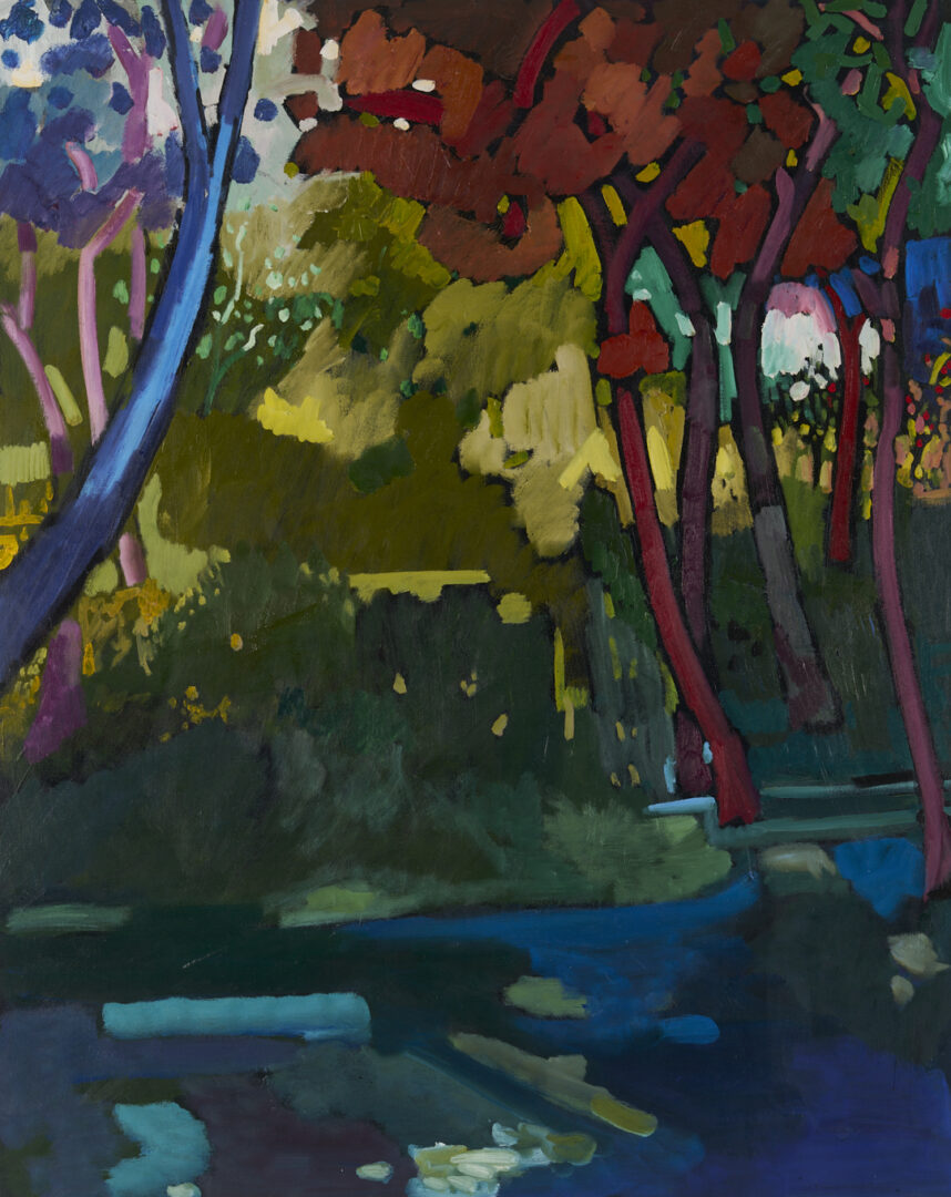 Lot 1030: Russell Vogt O/C Painting, The Morning Shade