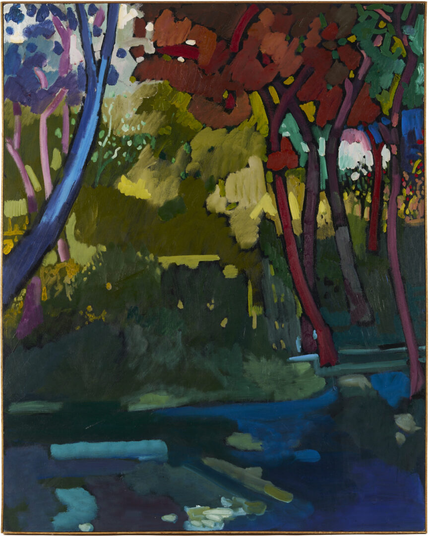 Lot 1030: Russell Vogt O/C Painting, The Morning Shade