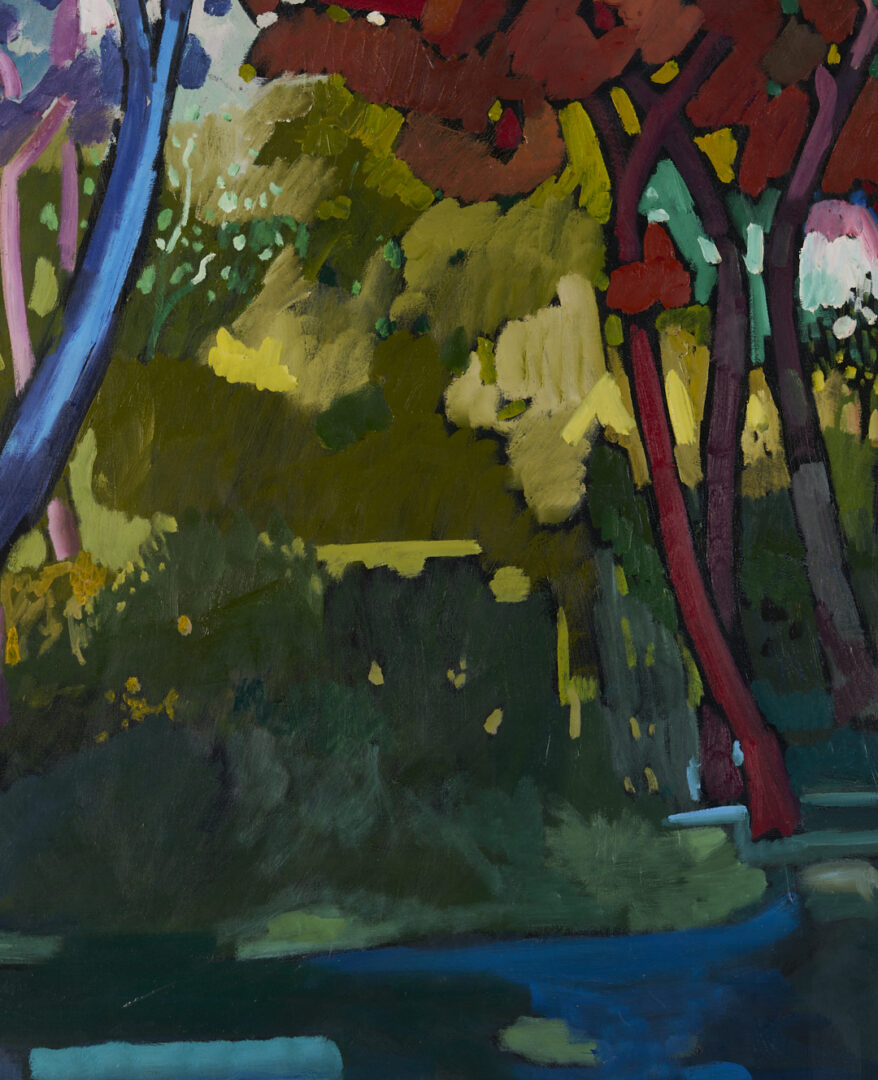 Lot 1030: Russell Vogt O/C Painting, The Morning Shade