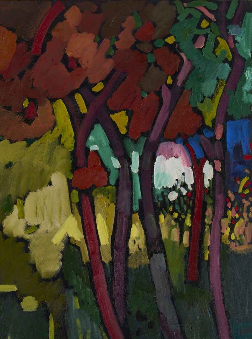 Lot 1030: Russell Vogt O/C Painting, The Morning Shade