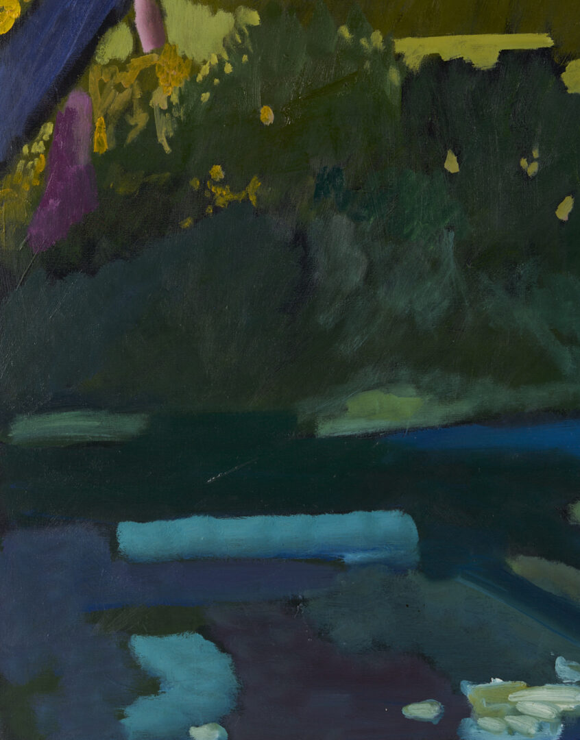 Lot 1030: Russell Vogt O/C Painting, The Morning Shade