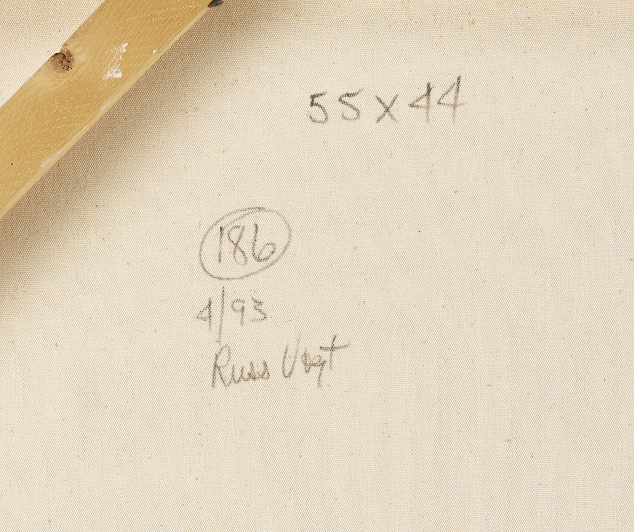 Lot 1030: Russell Vogt O/C Painting, The Morning Shade