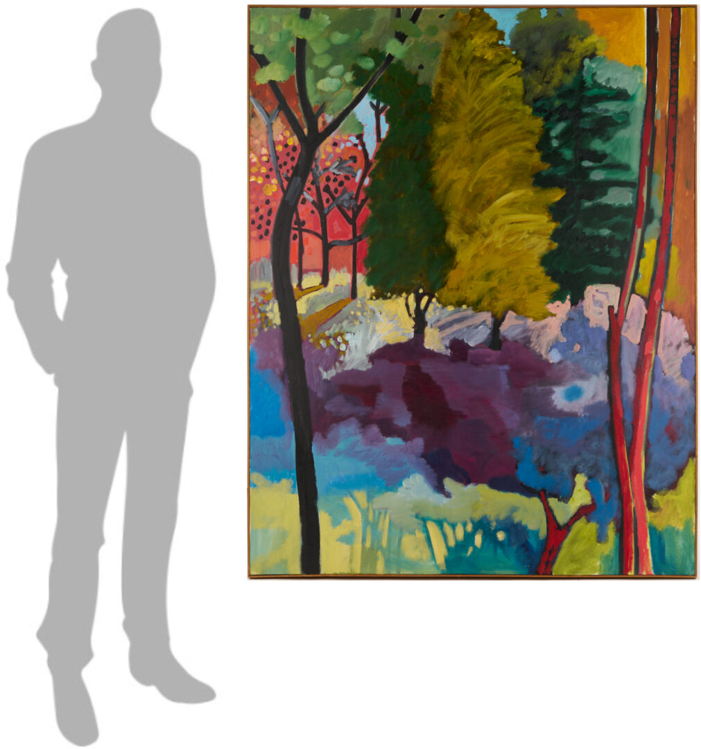 Lot 1031: Russell Vogt O/C Wooded Landscape