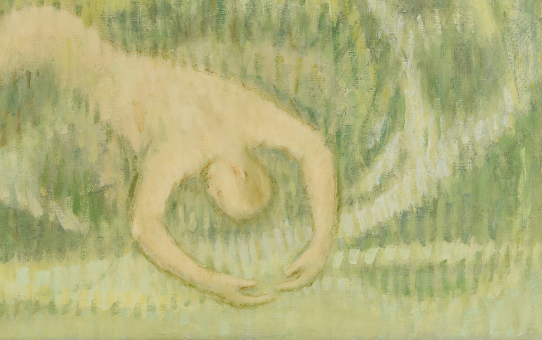 Lot 1032: Beveridge Moore O/C Painting, Panoramic Figures