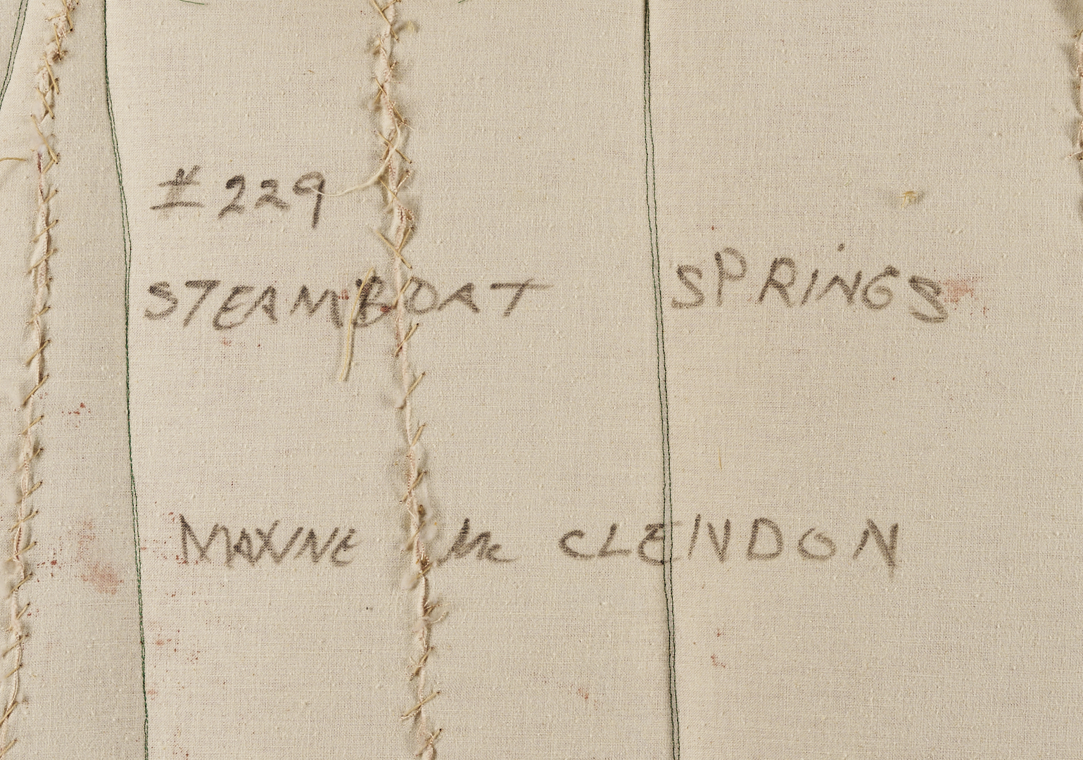 Lot 1033: Maxine Nichols McClendon Painting, Steamboat Springs