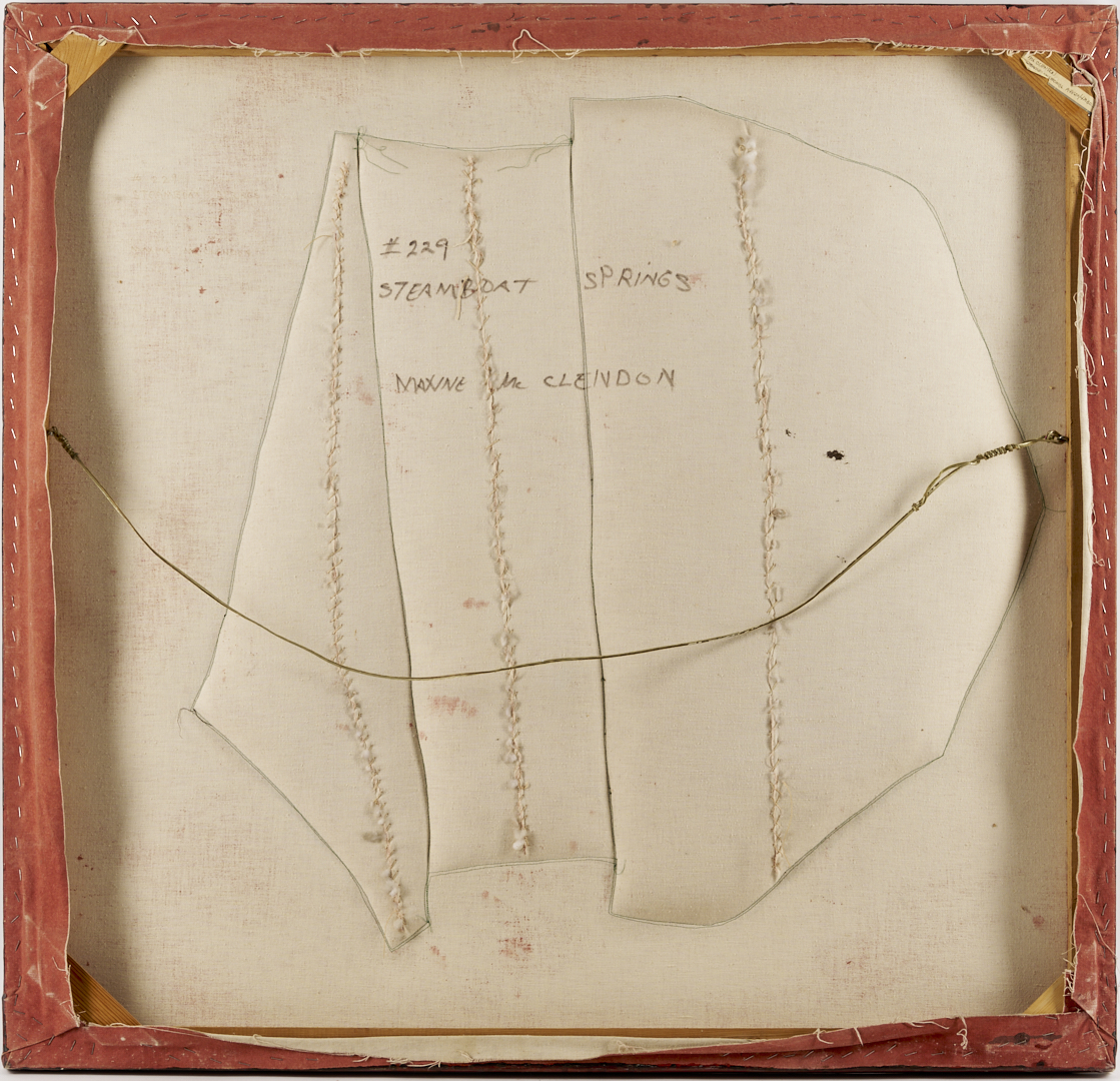 Lot 1033: Maxine Nichols McClendon Painting, Steamboat Springs