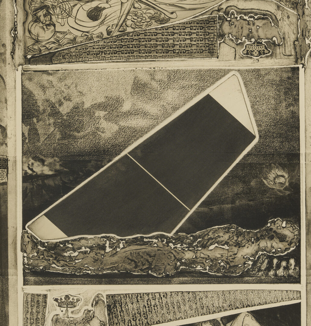 Lot 1034: Letterio Calapai Aquatint Engraving, “Oxymanias,” A/P