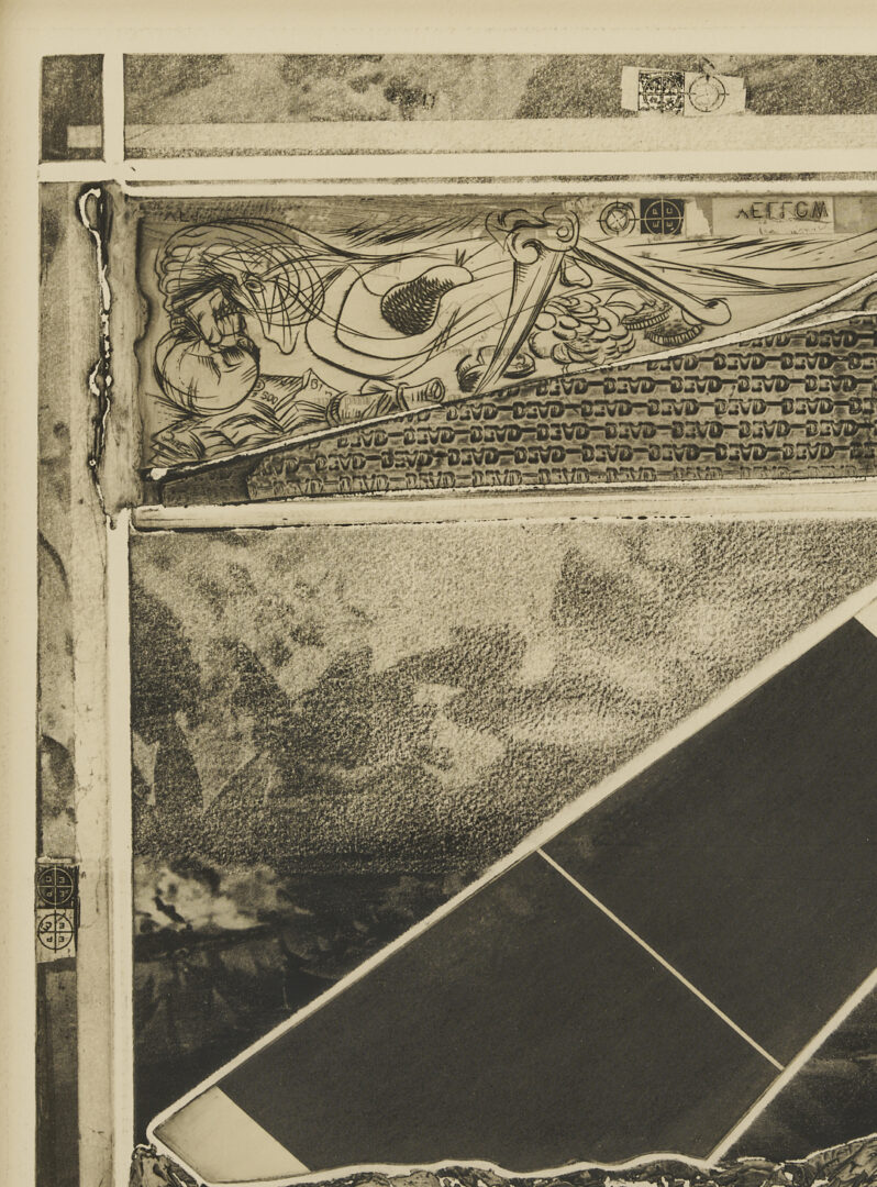 Lot 1034: Letterio Calapai Aquatint Engraving, “Oxymanias,” A/P