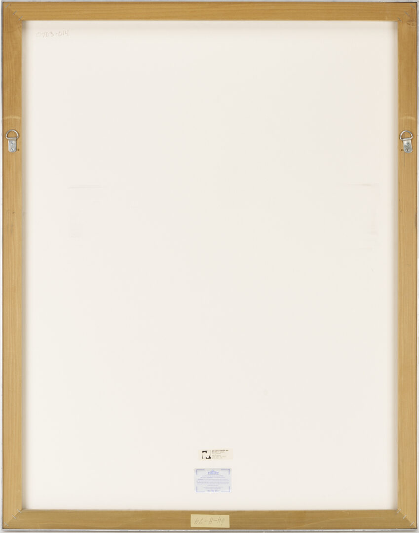 Lot 1038: Mary Heilmann Color Aquatint Etching, Jazz