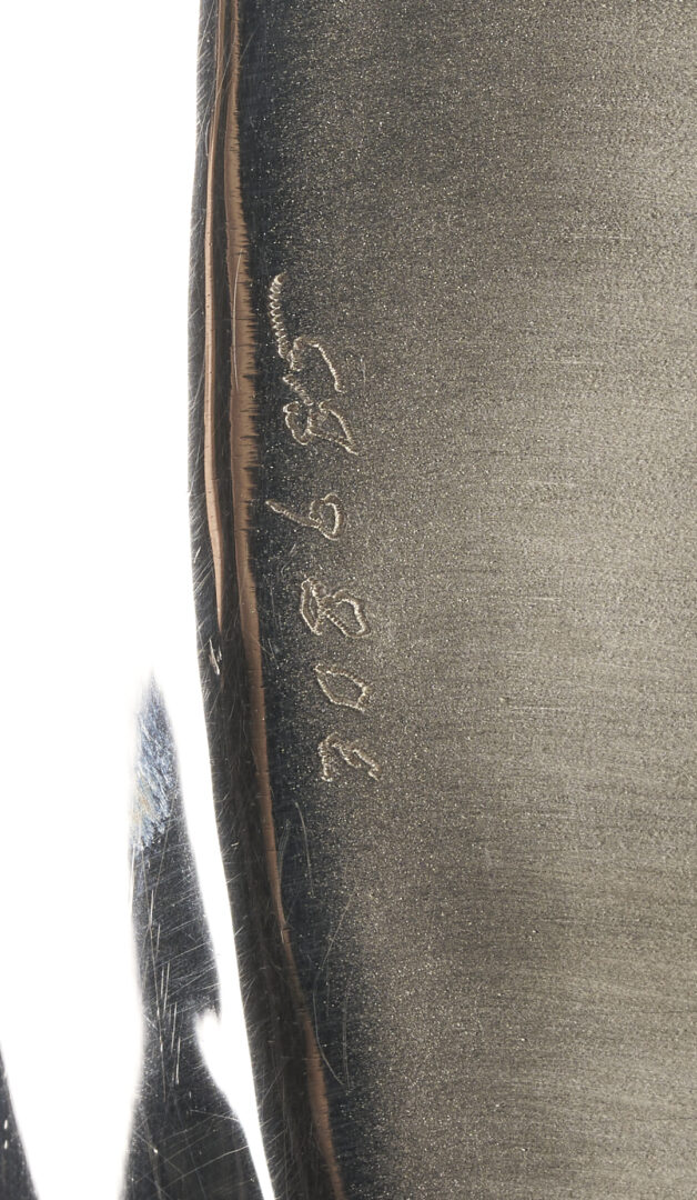 Lot 103: Large Mexican Oval Sterling Silver Tray