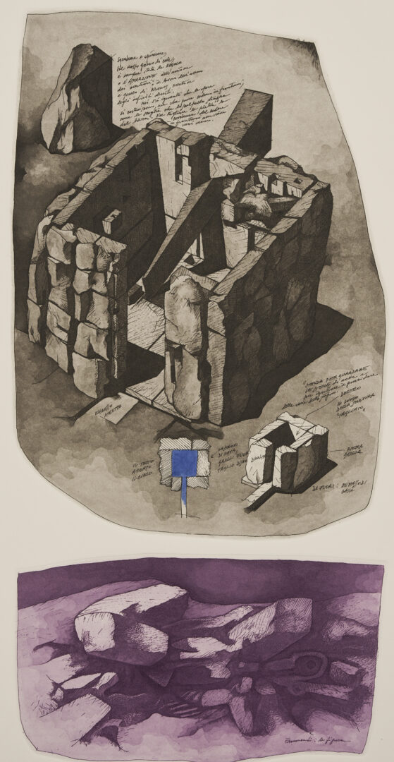 Lot 1040: 3 Gio Pomodoro Modernist Sculptural Prints