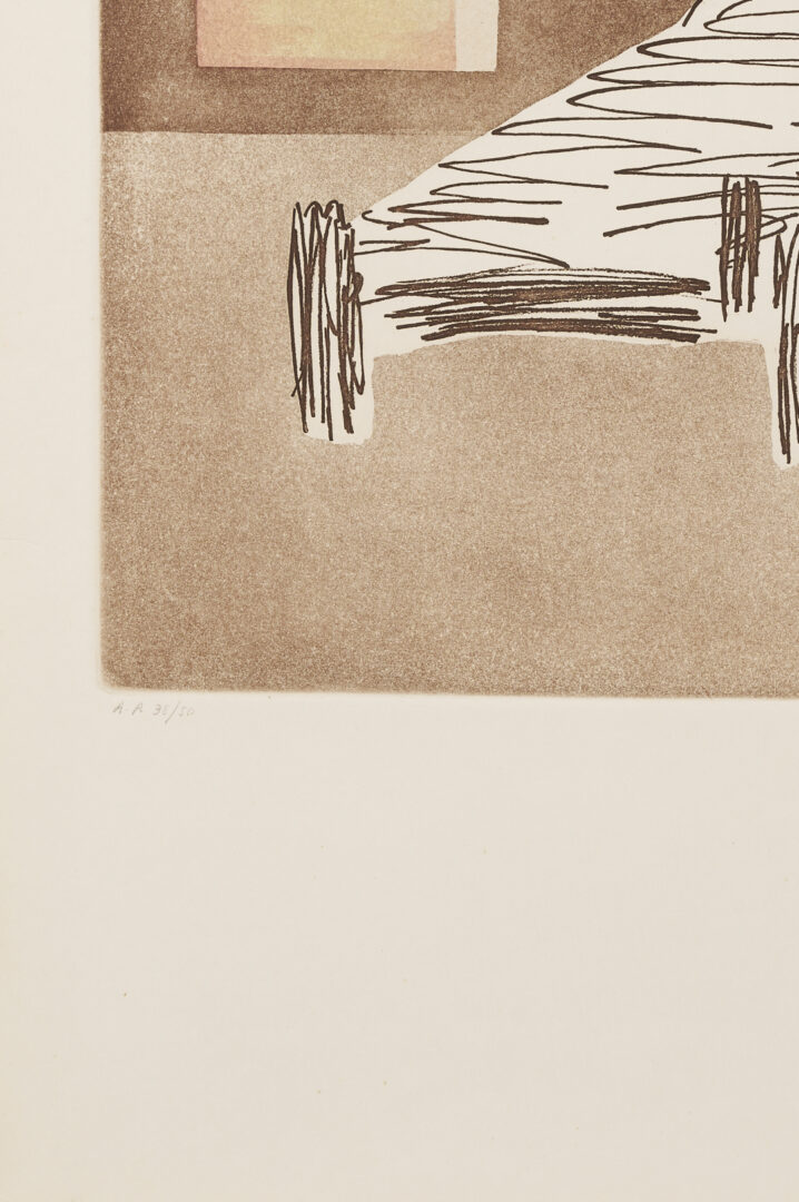 Lot 1043: Large Salvador Dali Signed Etching, Le Legacy from Historia de Don Quichotte de la Mancha