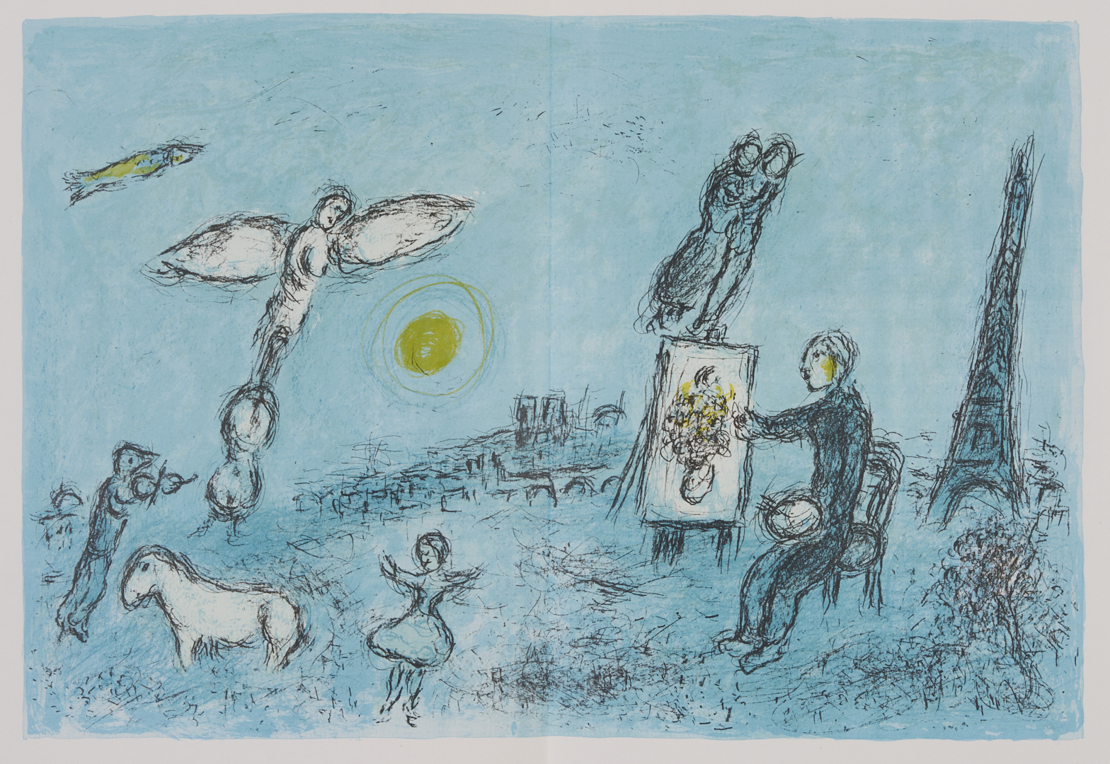 Lot 1045: 26 Issues of Derriere le Miroir incl. Calder, Chagall, Giacometti, Miro, Tapies, w/ 37 Original Lithographs
