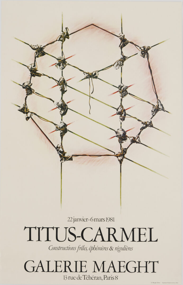 Lot 1046: 27 Galerie Maeght Posters Incl. Calder, Chagall, Miro, Giacometti, Tapies, 1978-1982