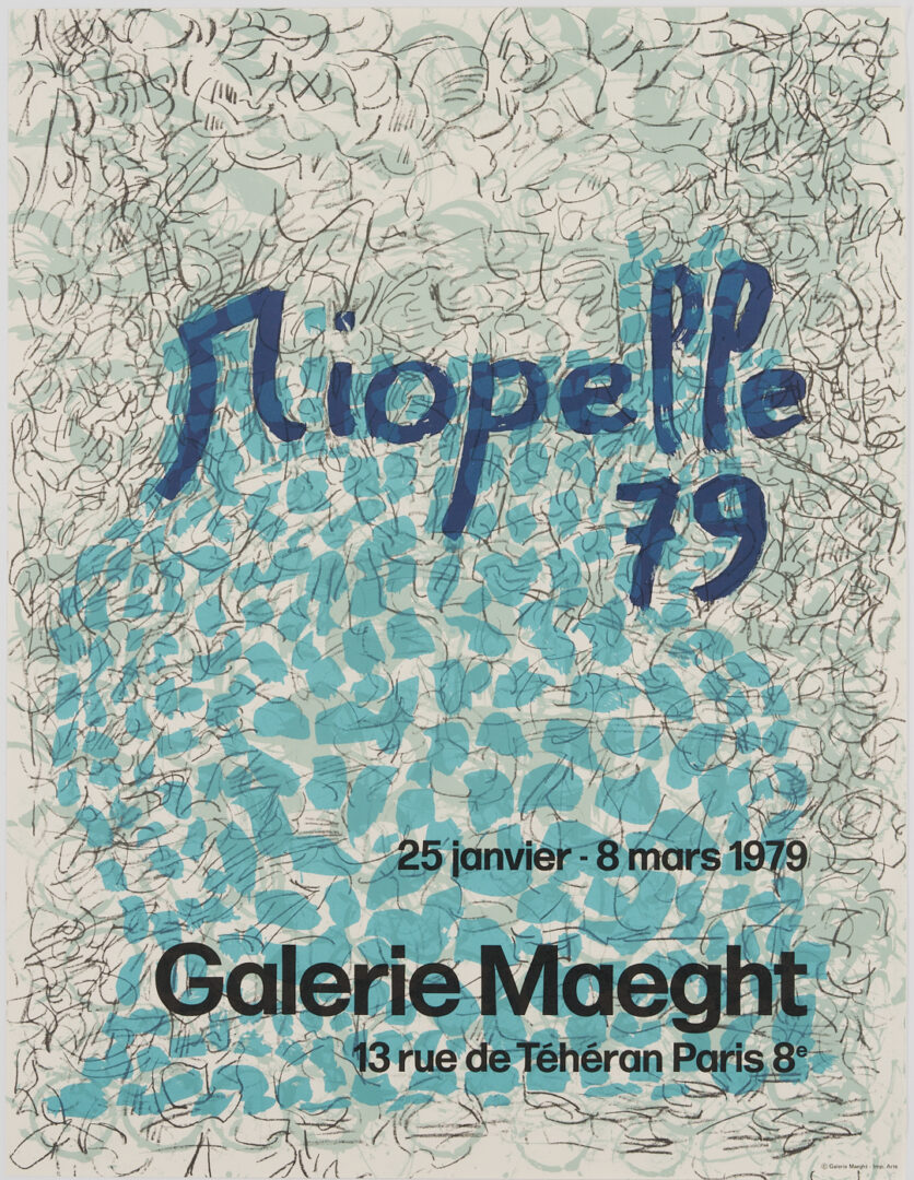 Lot 1046: 27 Galerie Maeght Posters Incl. Calder, Chagall, Miro, Giacometti, Tapies, 1978-1982