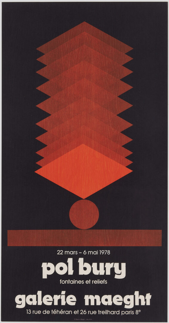 Lot 1046: 27 Galerie Maeght Posters Incl. Calder, Chagall, Miro, Giacometti, Tapies, 1978-1982