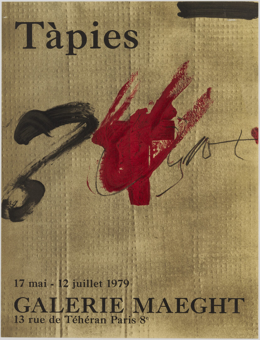 Lot 1046: 27 Galerie Maeght Posters Incl. Calder, Chagall, Miro, Giacometti, Tapies, 1978-1982