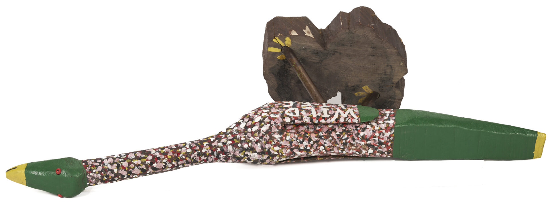 Lot 1049: J.L. Nipper Painted & Carved Turkey, Wild Life