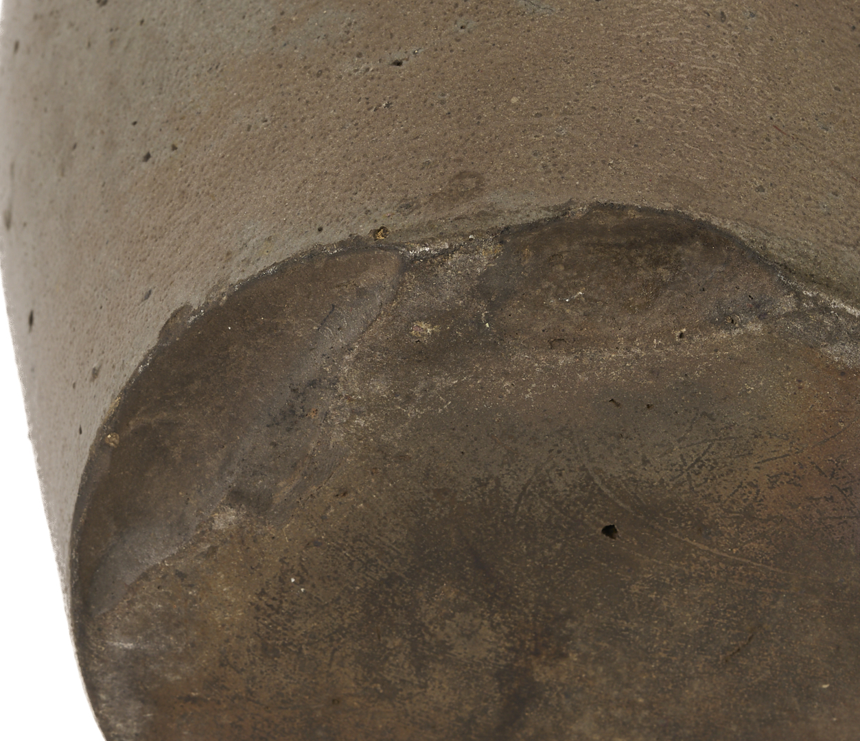 Lot 1055: 2 Stenciled Advertising Stoneware Jars, PA & West VA