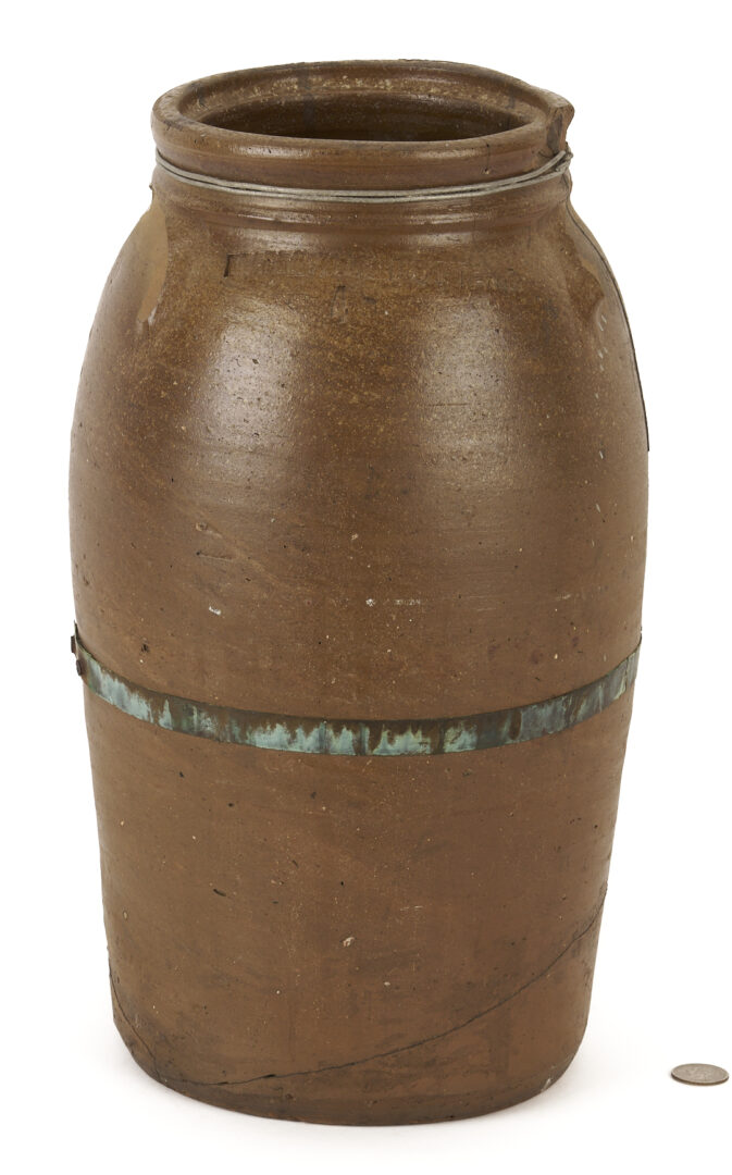Lot 1056: Large East TN Pottery Jar, Maryville Pottery