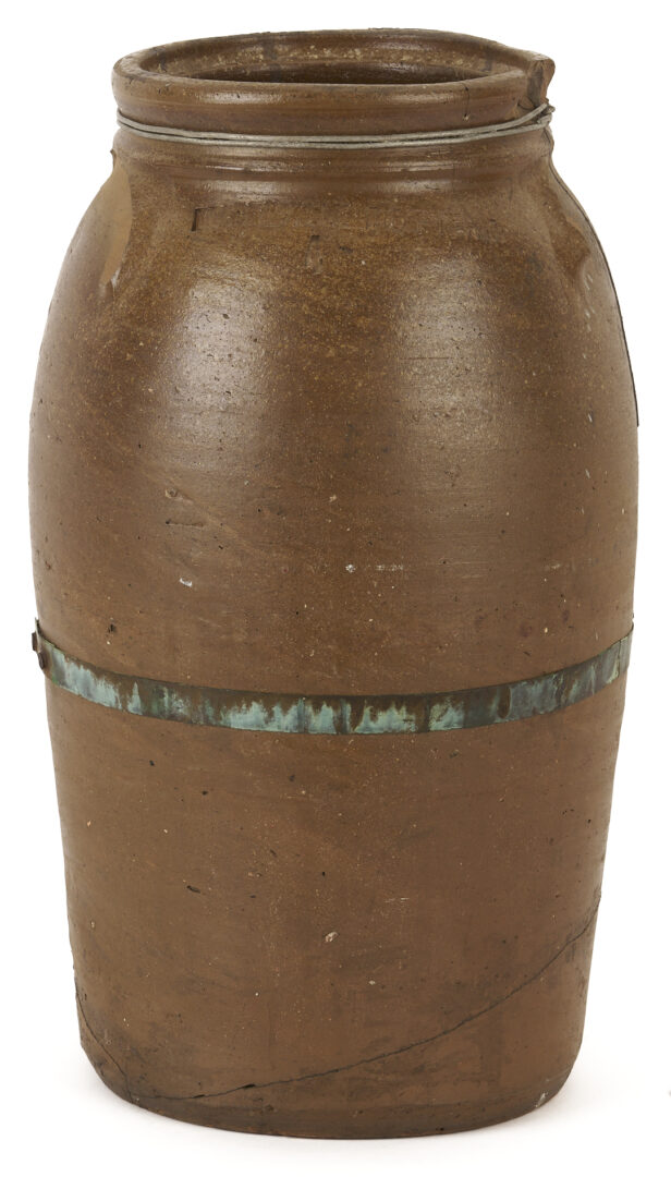 Lot 1056: Large East TN Pottery Jar, Maryville Pottery