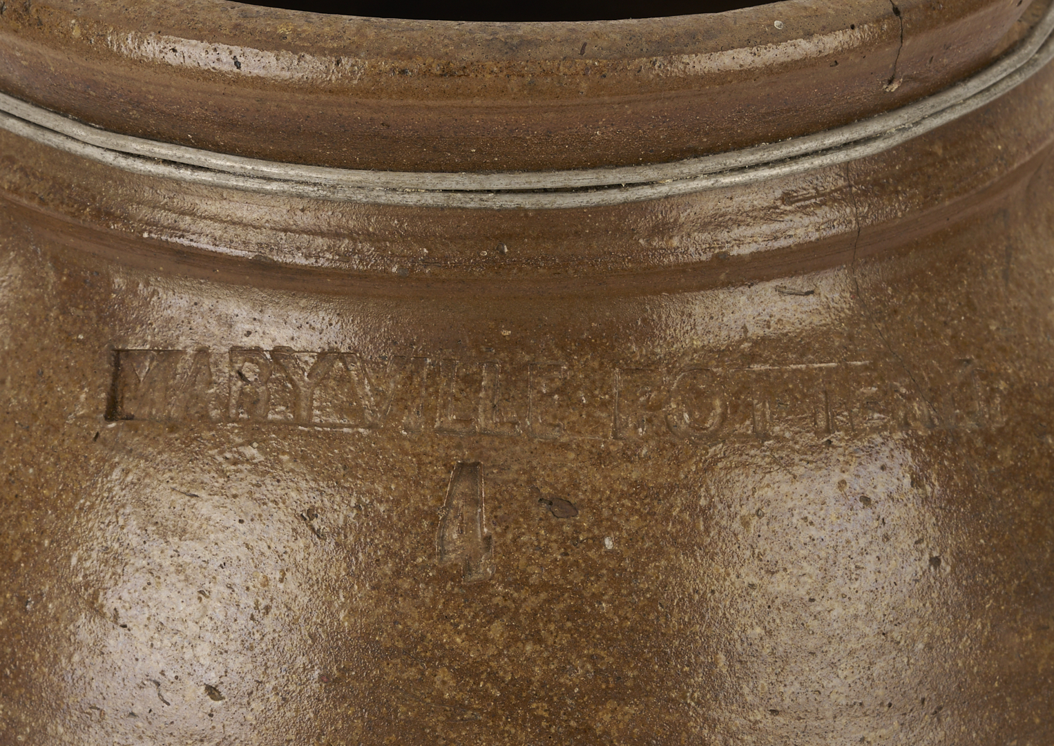 Lot 1056: Large East TN Pottery Jar, Maryville Pottery