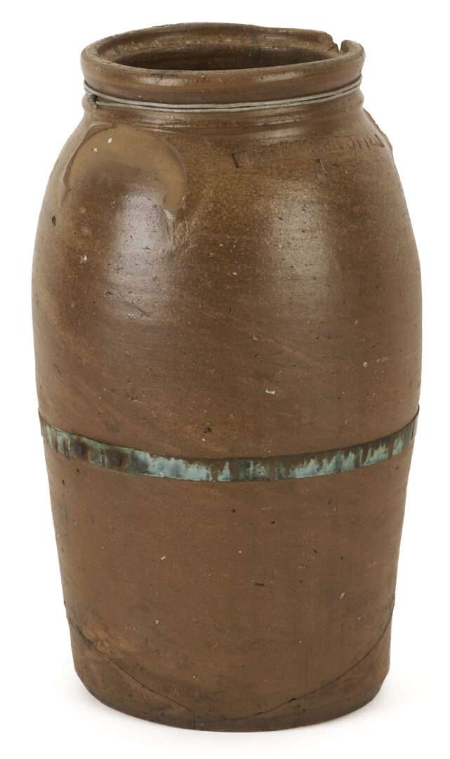 Lot 1056: Large East TN Pottery Jar, Maryville Pottery