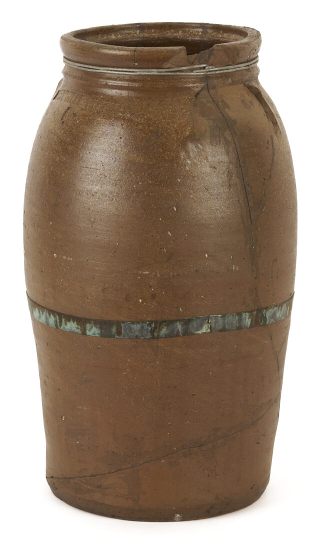 Lot 1056: Large East TN Pottery Jar, Maryville Pottery