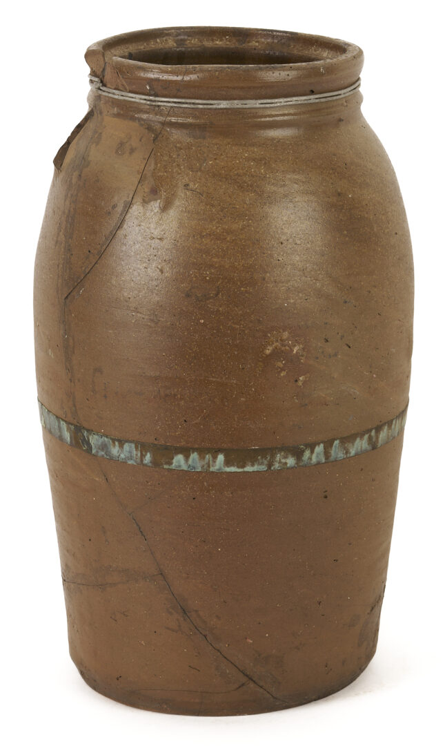 Lot 1056: Large East TN Pottery Jar, Maryville Pottery
