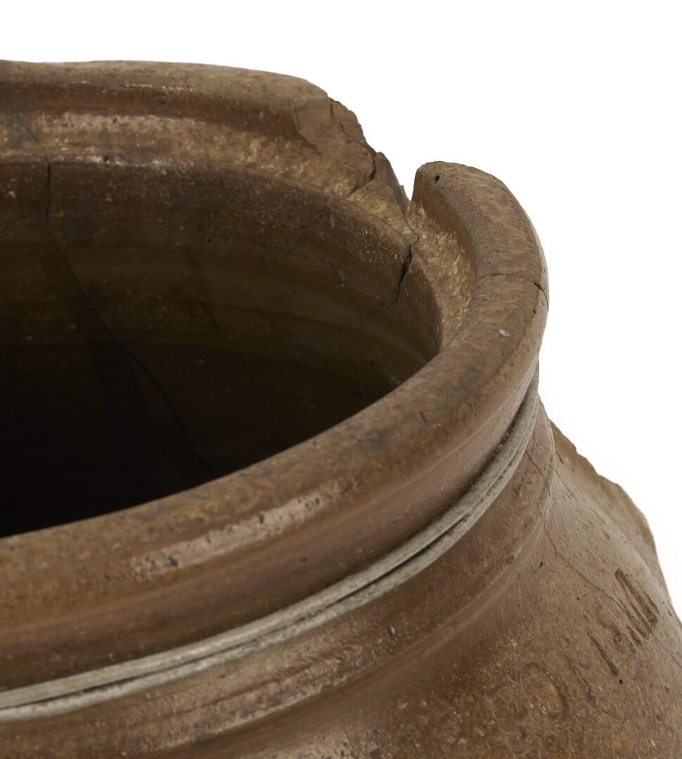 Lot 1056: Large East TN Pottery Jar, Maryville Pottery