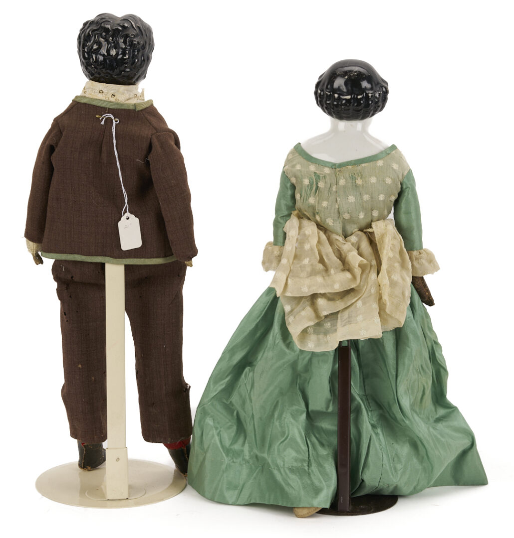 Lot 1058: Group of 6 China & Parian Head Dolls