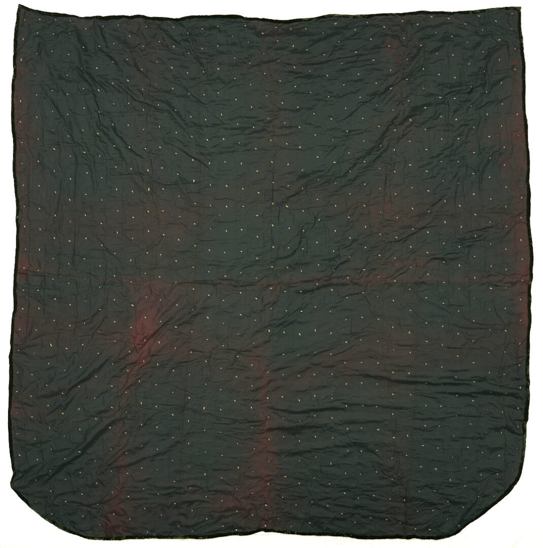 Lot 1061: 2 Quilts: Log Cabin & Brick Patterns, Ohio Provenance