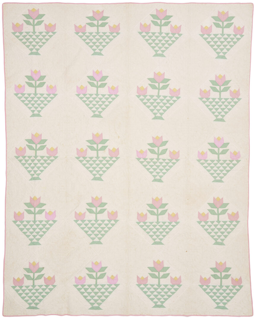 Lot 1062: 2 Southern Pieced Cotton Quilts