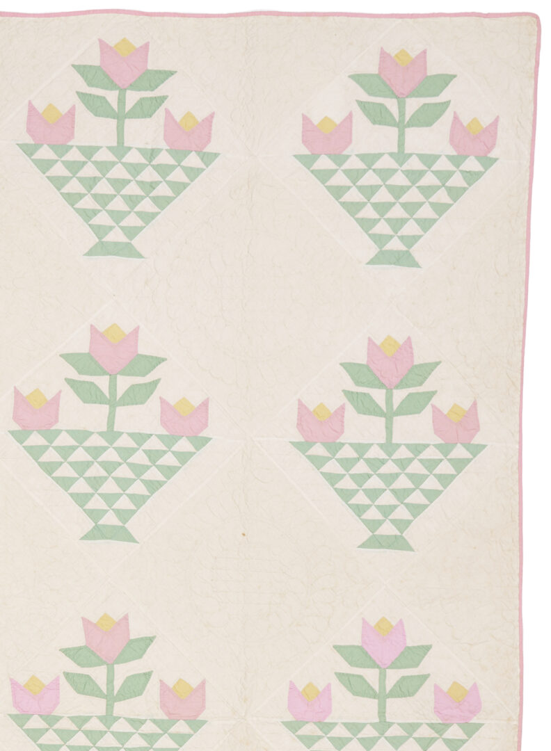 Lot 1062: 2 Southern Pieced Cotton Quilts