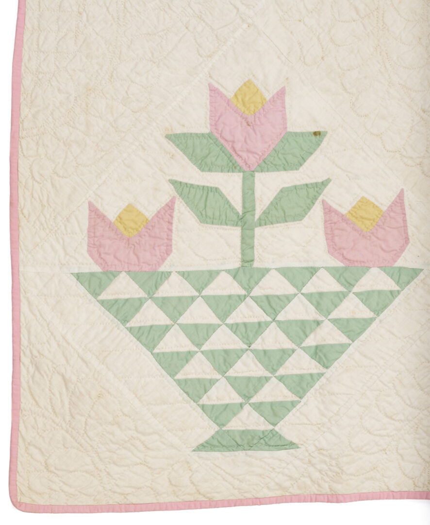 Lot 1062: 2 Southern Pieced Cotton Quilts