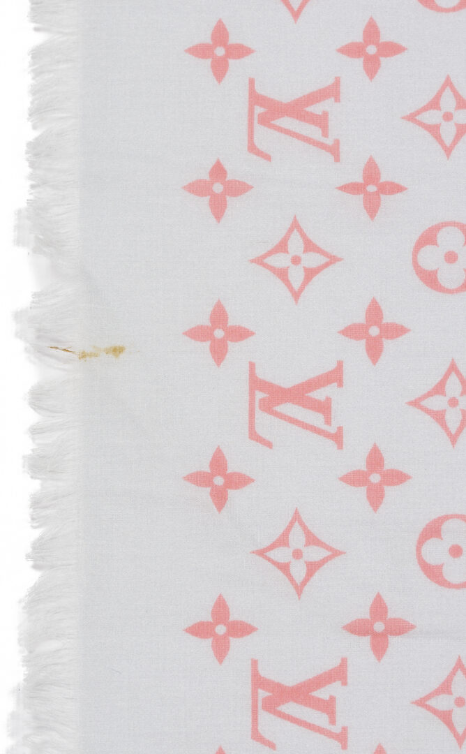 Lot 1066: 5 Designer Scarves: Tiffany, Fendi, Louis Vuitton, Lancel and Prada