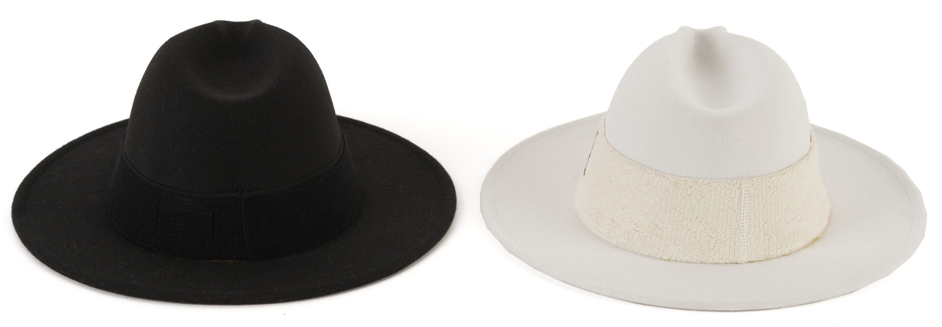 Lot 1071: 2 Hermes Hats and Fedoras with Gucci Band