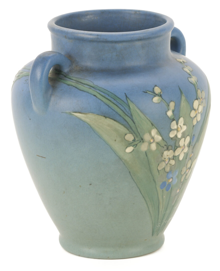 Lot 1076: Weller  Art Pottery Hudson Vase