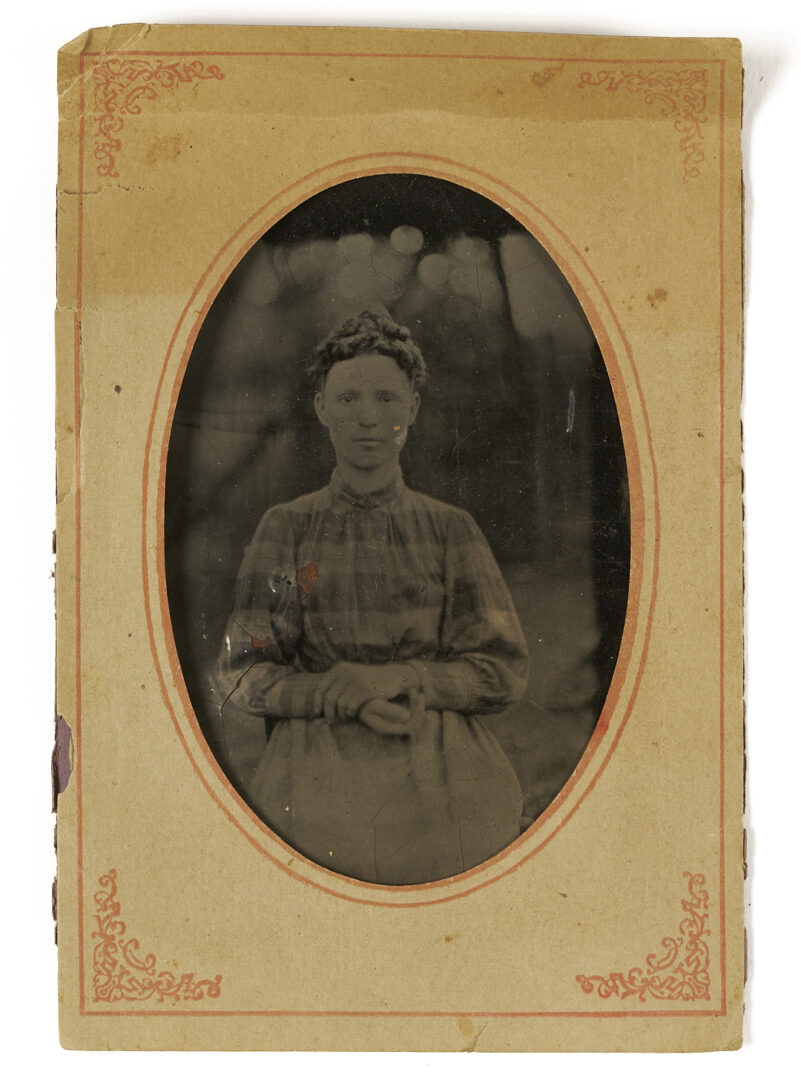 Lot 1081: Large Group Unframed Tintypes, incl. Black Photos
