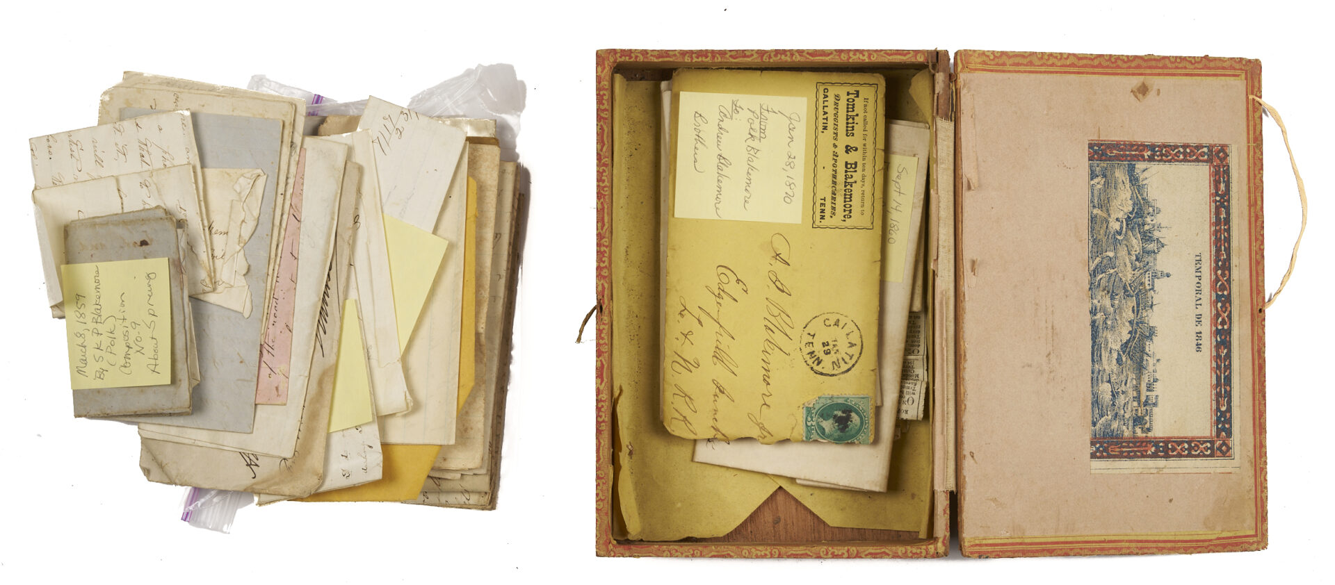 Lot 1083: Blakemore/Turpin Family Archive Incl. Civil-War Related, Nashville & Middle TN, 1820s-1950s