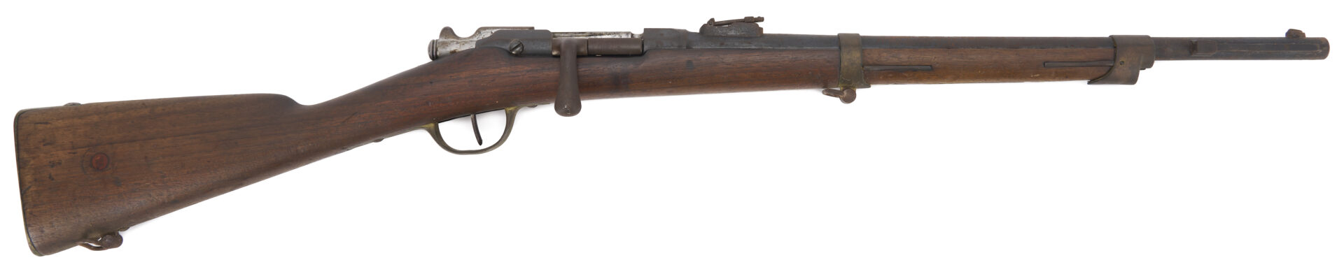 Lot 1085: French Fusil Gras MLE 1874 Rifle w/ WWII Bringback Document
