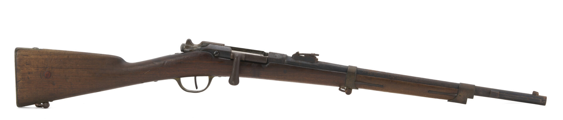Lot 1085: French Fusil Gras MLE 1874 Rifle w/ WWII Bringback Document