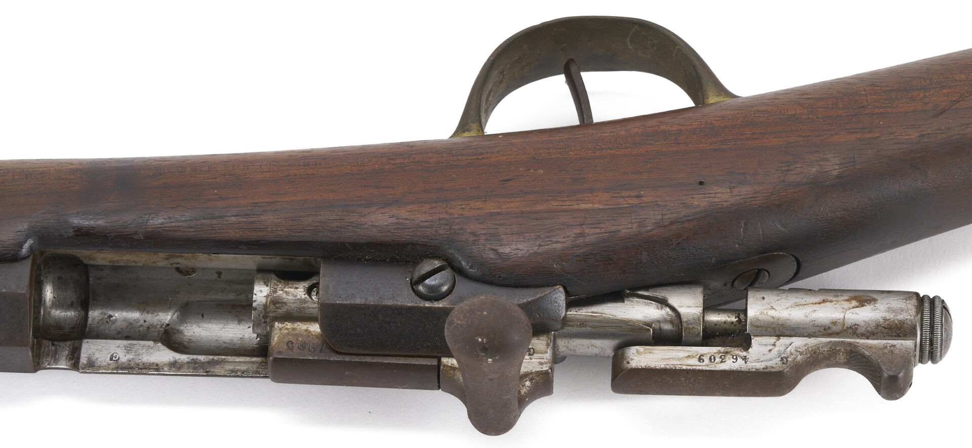 Lot 1085: French Fusil Gras MLE 1874 Rifle w/ WWII Bringback Document