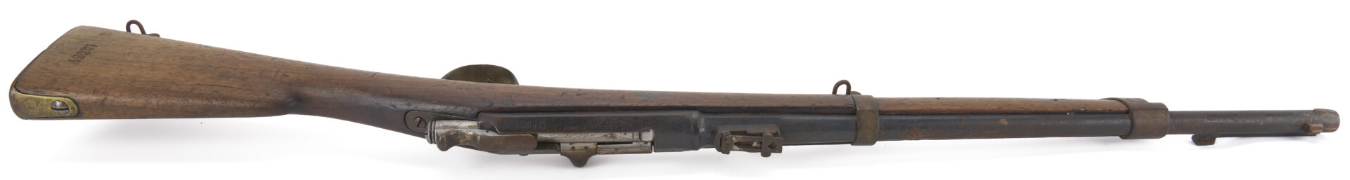 Lot 1085: French Fusil Gras MLE 1874 Rifle w/ WWII Bringback Document