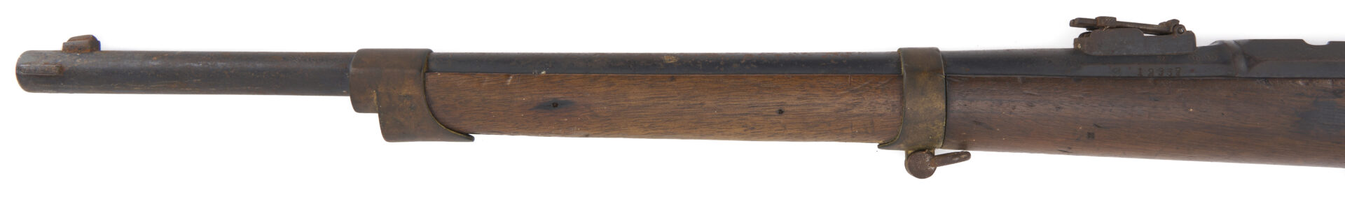 Lot 1085: French Fusil Gras MLE 1874 Rifle w/ WWII Bringback Document