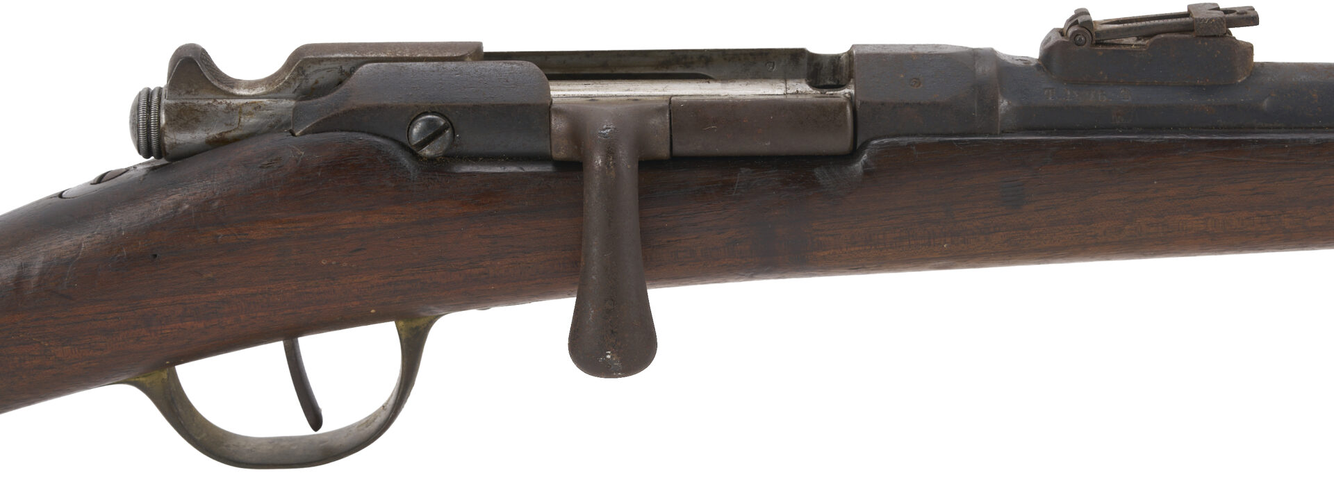 Lot 1085: French Fusil Gras MLE 1874 Rifle w/ WWII Bringback Document